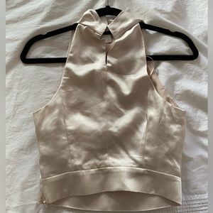 Revolve Audrey top in cream. Sold out.